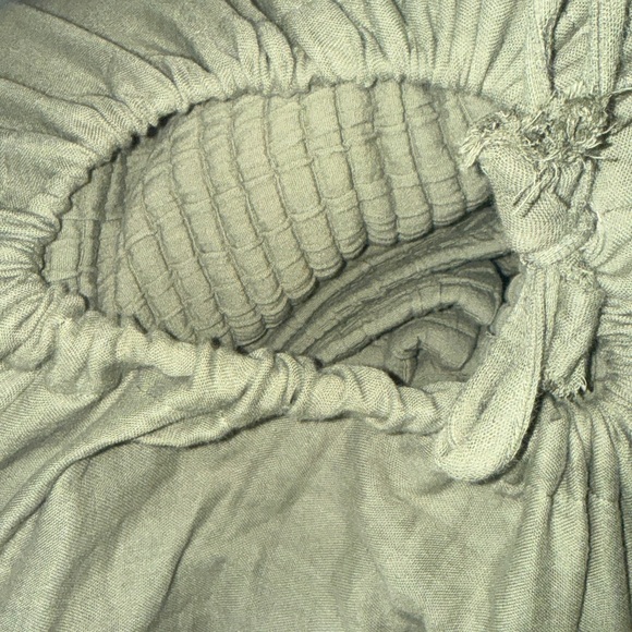 Quince Organic Ribbed Cotton Coverlet Set Olive Full/Queen - Picture 9 of 10